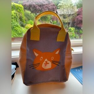 Small bag with cat on it